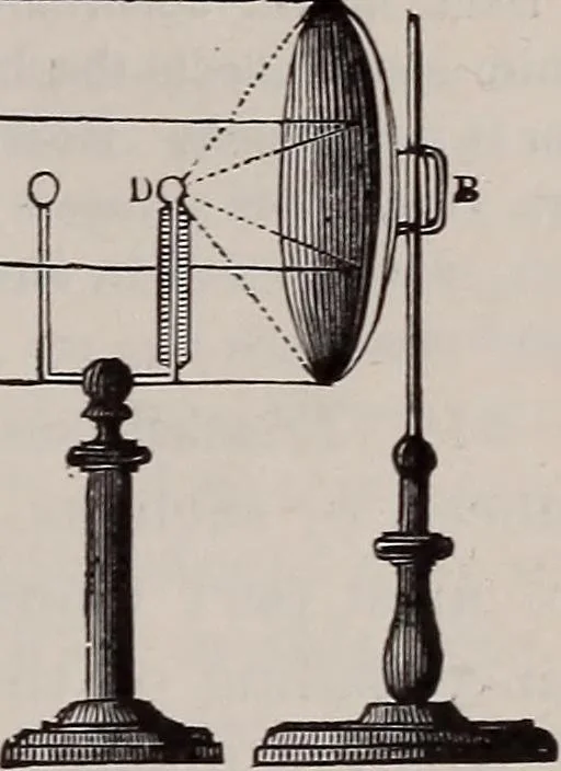 An illustration from A natural philosophy : embracing the most recent discoveries in the various branches of physics, and exhibiting the application of scientific principles in everyday life .., 1899, leaf 210