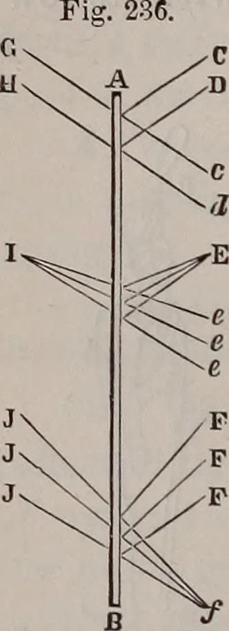An illustration from A natural philosophy : embracing the most recent discoveries in the various branches of physics, and exhibiting the application of scientific principles in everyday life .., 1899, leaf 245