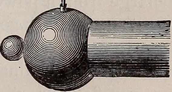 An illustration from A natural philosophy : embracing the most recent discoveries in the various branches of physics, and exhibiting the application of scientific principles in everyday life .., 1899, leaf 310