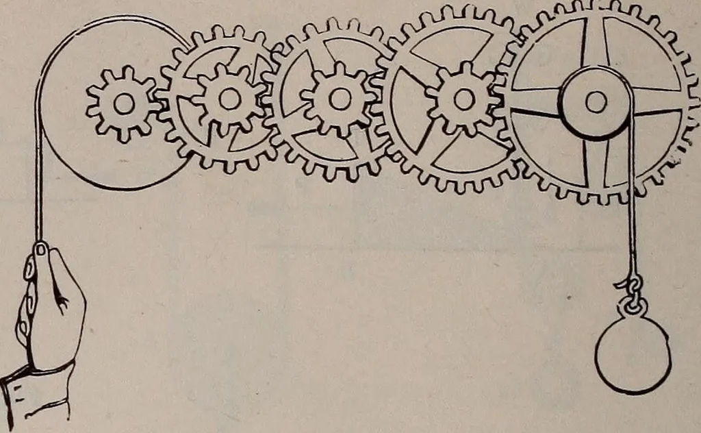 An illustration from A natural philosophy : embracing the most recent discoveries in the various branches of physics, and exhibiting the application of scientific principles in everyday life .., 1899, leaf 421