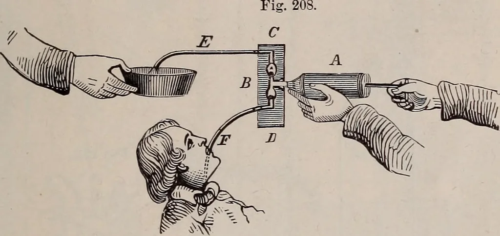 An illustration from A natural philosophy : embracing the most recent discoveries in the various branches of physics, and exhibiting the application of scientific principles in everyday life .., 1899, leaf 430