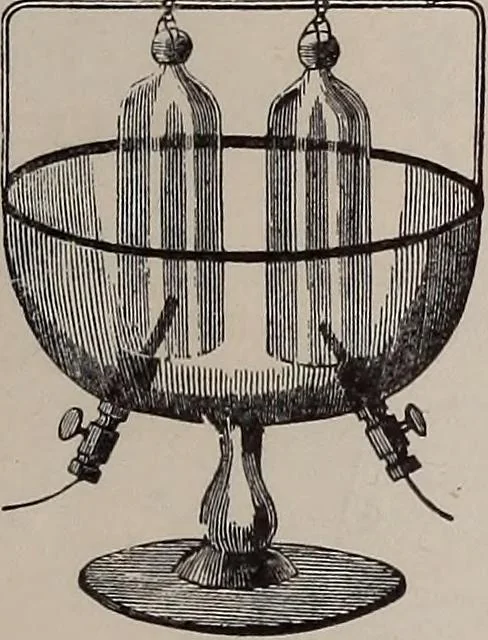 An illustration from A natural philosophy : embracing the most recent discoveries in the various branches of physics, and exhibiting the application of scientific principles in everyday life .., 1899, leaf 440