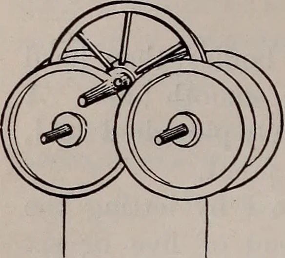 An illustration from A natural philosophy : embracing the most recent discoveries in the various branches of physics, and exhibiting the application of scientific principles in everyday life .., 1899, leaf 93