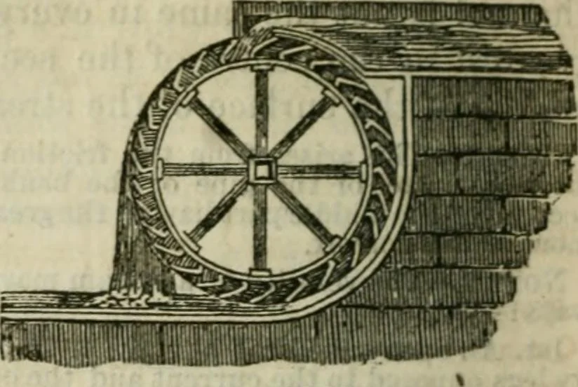 An illustration from Natural philosophy. including statics, hydrostatics, pneumatics, dynamics, hydrodynamics, the general theory of undulations, the science of sound, the mechanical theory of music, etc. : designed for the use of normal and grammar schools, and the higher classes in common schools, 1861, leaf 155