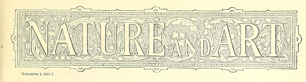 An illustration from Nature and art, 1866, leaf 229