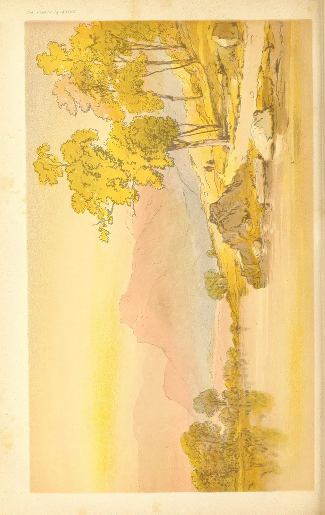 An illustration from Nature and art, 1866, leaf 482