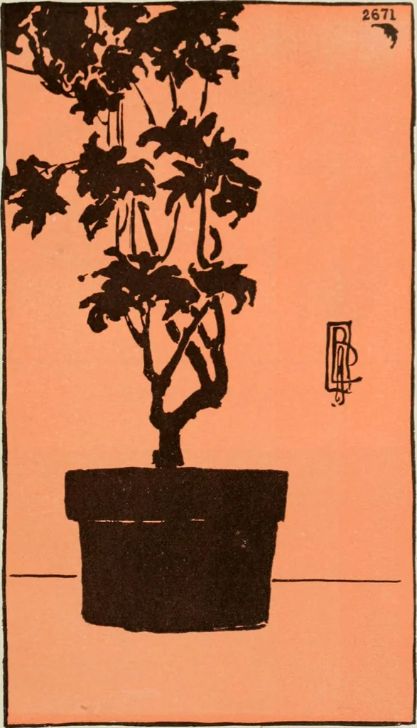 An illustration from Nature drawing from various points of view, 1910, leaf 152