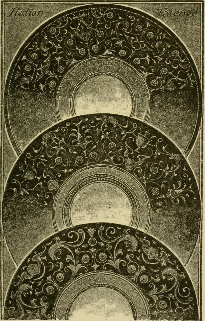 An illustration from Nature in ornament; an enquiry into the natural element in ornamental design & a survey of the ornamental treatment of natural forms, 1902, leaf 106