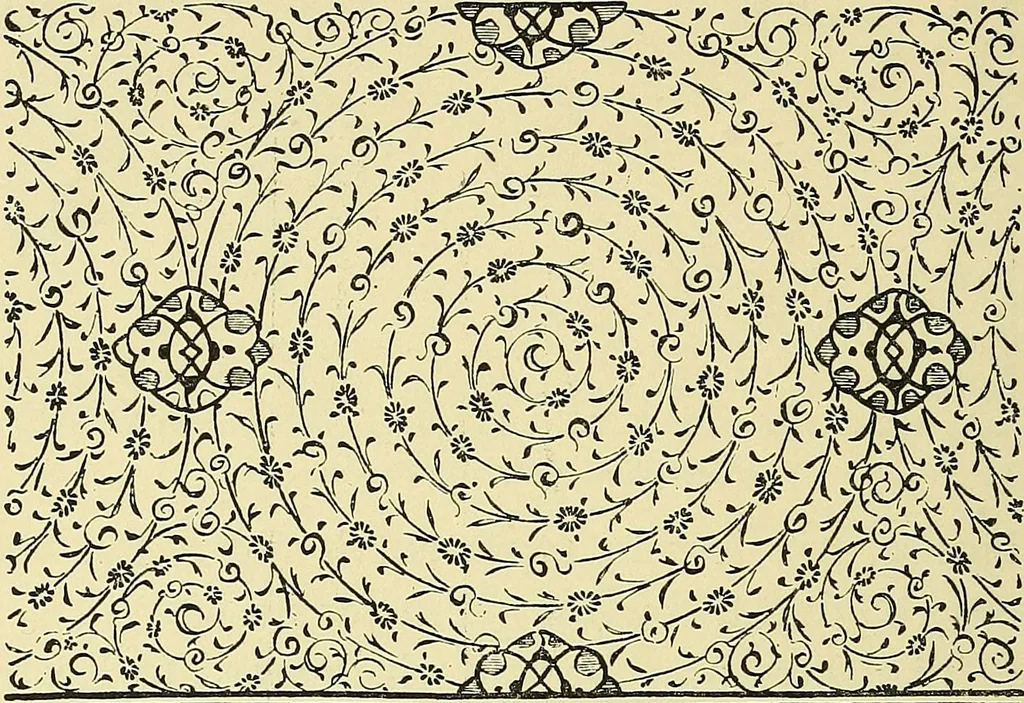 An illustration from Nature in ornament; an enquiry into the natural element in ornamental design & a survey of the ornamental treatment of natural forms, 1902, leaf 109