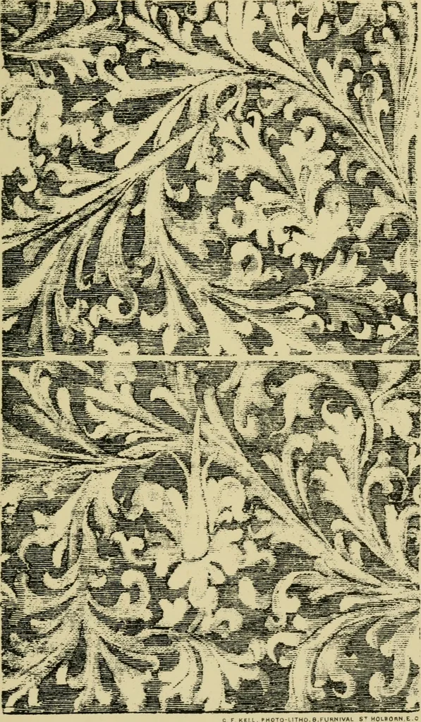 An illustration from Nature in ornament; an enquiry into the natural element in ornamental design & a survey of the ornamental treatment of natural forms, 1902, leaf 110