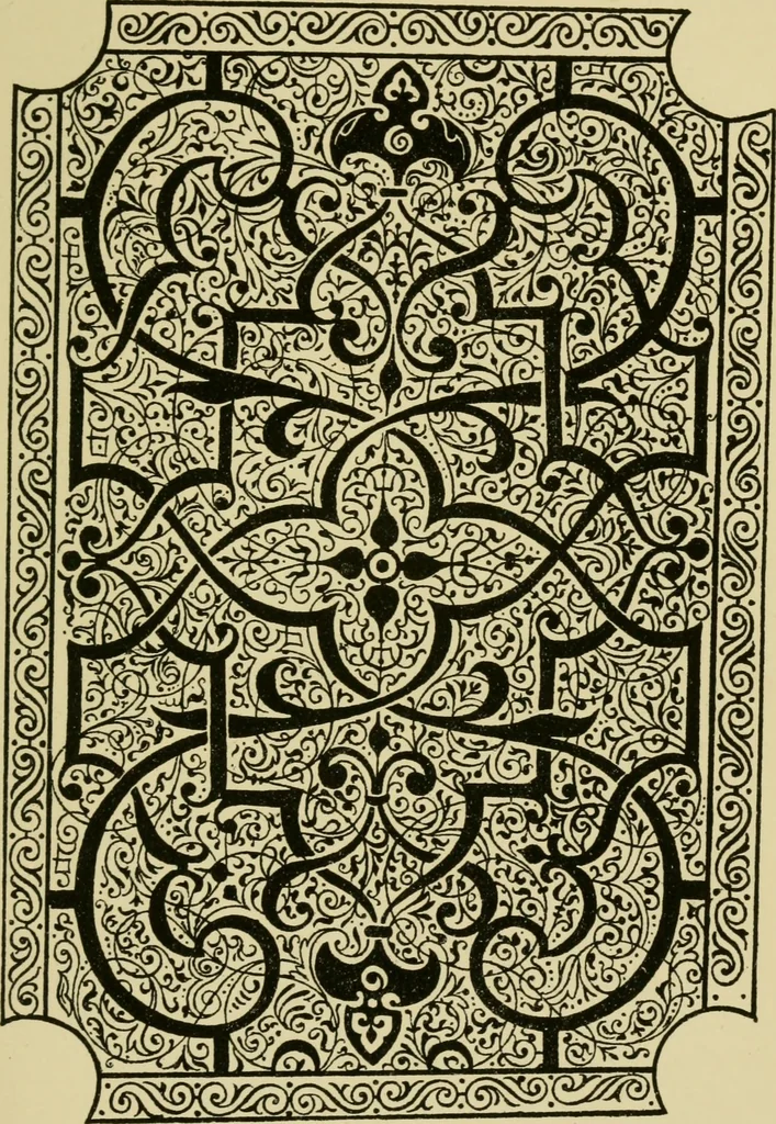 An illustration from Nature in ornament; an enquiry into the natural element in ornamental design & a survey of the ornamental treatment of natural forms, 1902, leaf 114