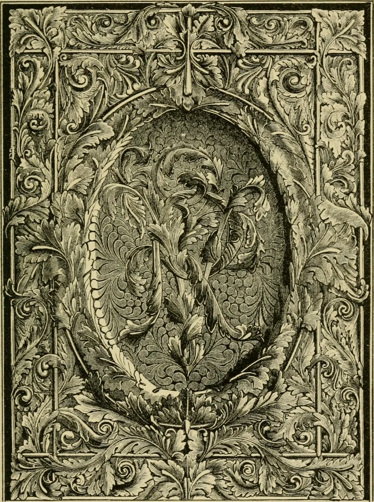 An illustration from Nature in ornament; an enquiry into the natural element in ornamental design & a survey of the ornamental treatment of natural forms, 1902, leaf 122