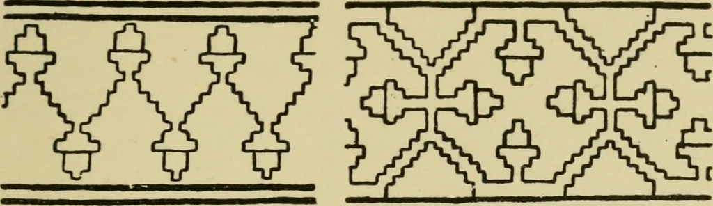 An illustration from Nature in ornament; an enquiry into the natural element in ornamental design & a survey of the ornamental treatment of natural forms, 1902, leaf 128