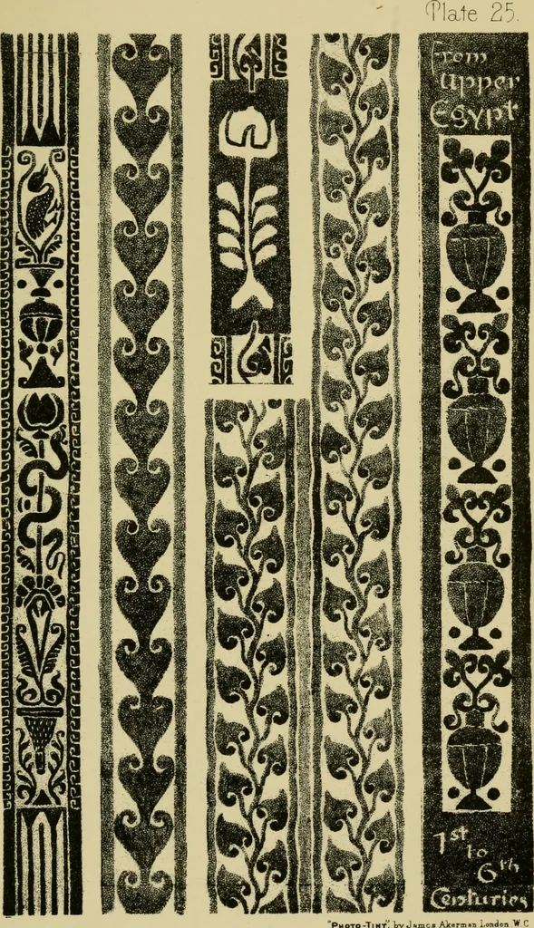 An illustration from Nature in ornament; an enquiry into the natural element in ornamental design & a survey of the ornamental treatment of natural forms, 1902, leaf 134