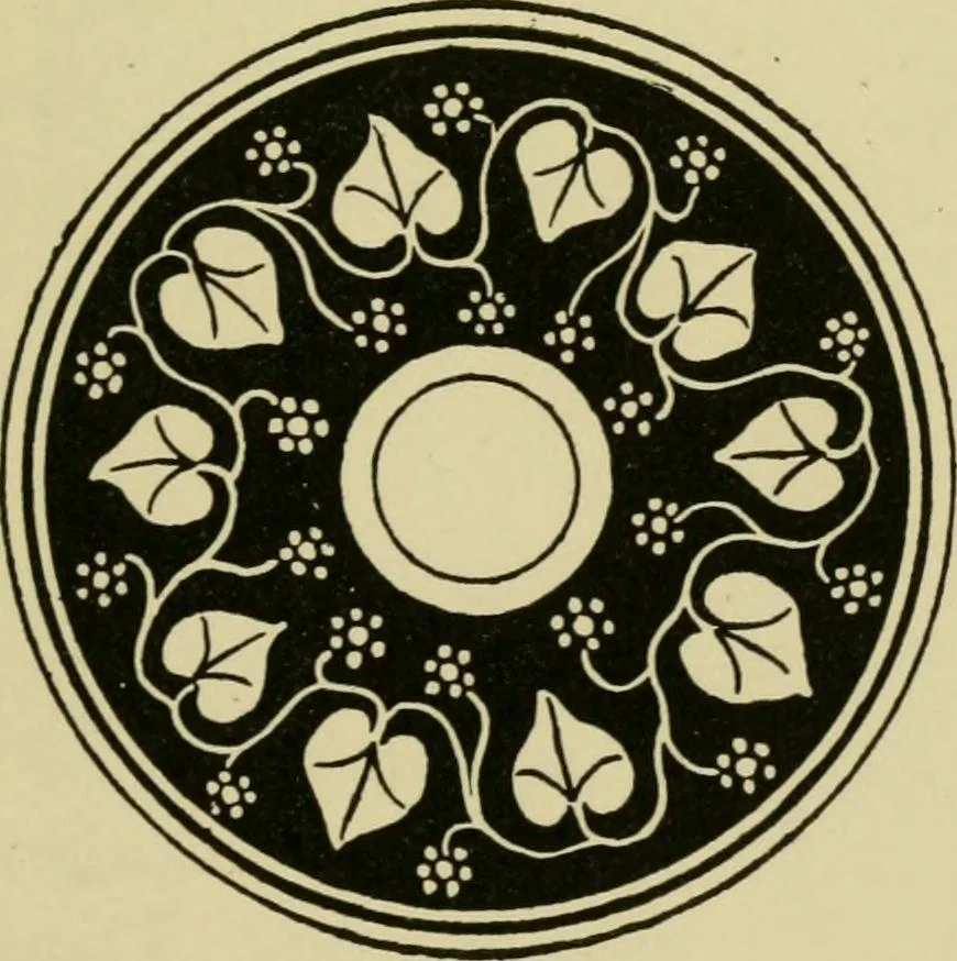 An illustration from Nature in ornament; an enquiry into the natural element in ornamental design & a survey of the ornamental treatment of natural forms, 1902, leaf 136