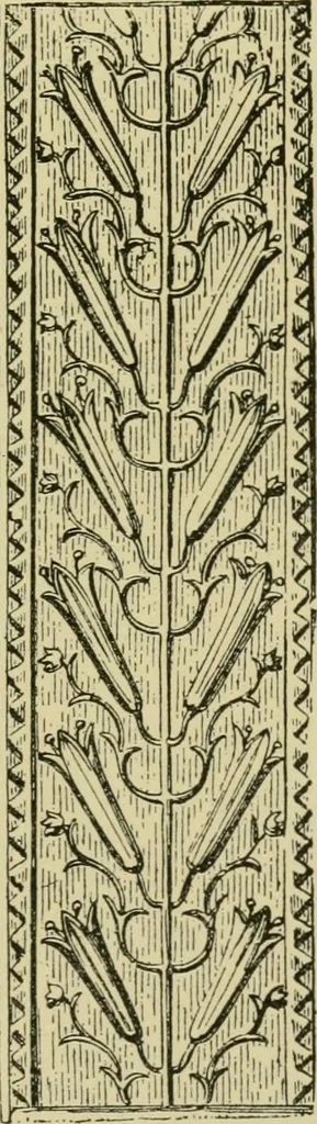 An illustration from Nature in ornament; an enquiry into the natural element in ornamental design & a survey of the ornamental treatment of natural forms, 1902, leaf 144