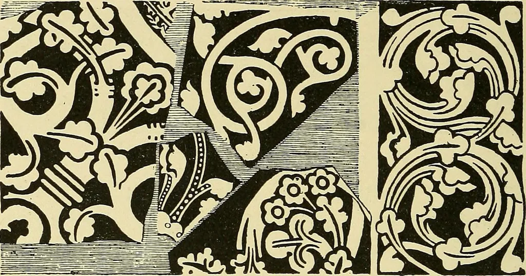 An illustration from Nature in ornament; an enquiry into the natural element in ornamental design & a survey of the ornamental treatment of natural forms, 1902, leaf 145