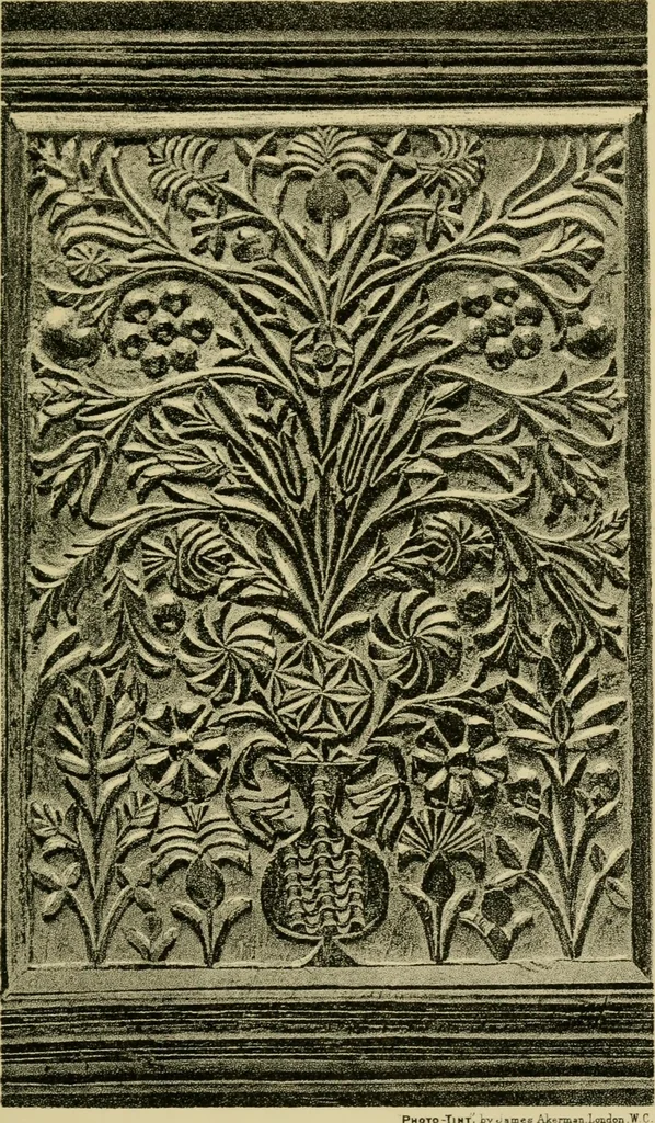 An illustration from Nature in ornament; an enquiry into the natural element in ornamental design & a survey of the ornamental treatment of natural forms, 1902, leaf 146