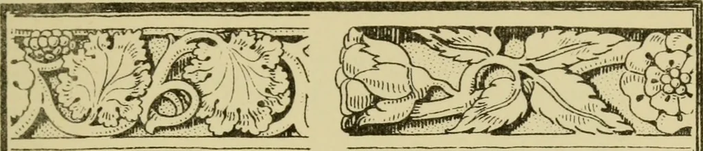 An illustration from Nature in ornament; an enquiry into the natural element in ornamental design & a survey of the ornamental treatment of natural forms, 1902, leaf 150