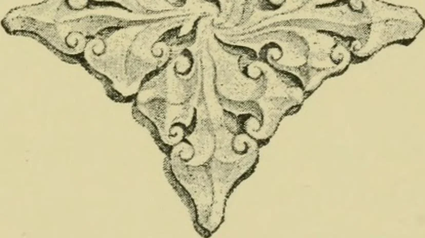 An illustration from Nature in ornament; an enquiry into the natural element in ornamental design & a survey of the ornamental treatment of natural forms, 1902, leaf 152