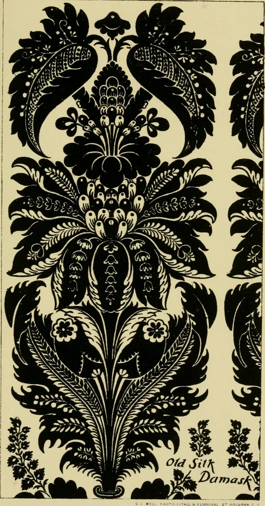 An illustration from Nature in ornament; an enquiry into the natural element in ornamental design & a survey of the ornamental treatment of natural forms, 1902, leaf 170