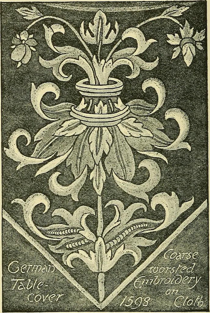 An illustration from Nature in ornament; an enquiry into the natural element in ornamental design & a survey of the ornamental treatment of natural forms, 1902, leaf 181