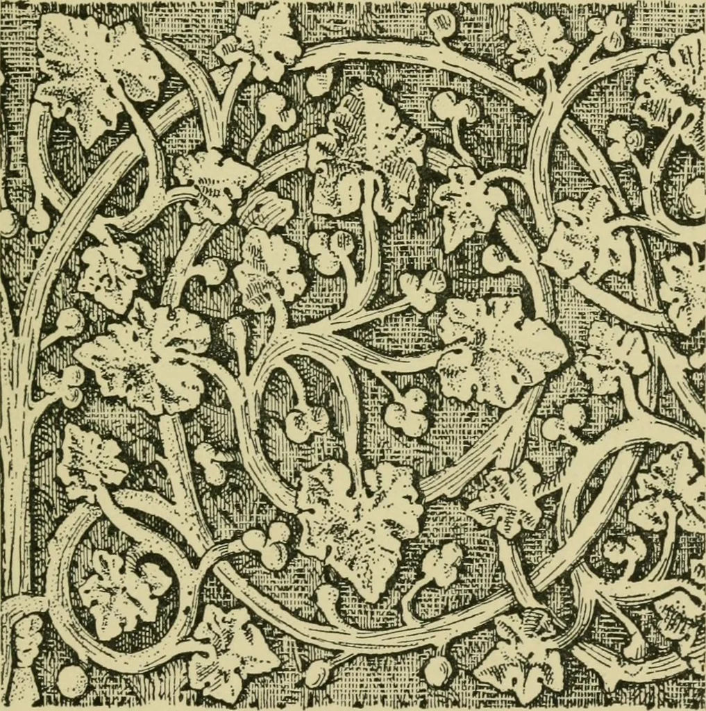 An illustration from Nature in ornament; an enquiry into the natural element in ornamental design & a survey of the ornamental treatment of natural forms, 1902, leaf 248