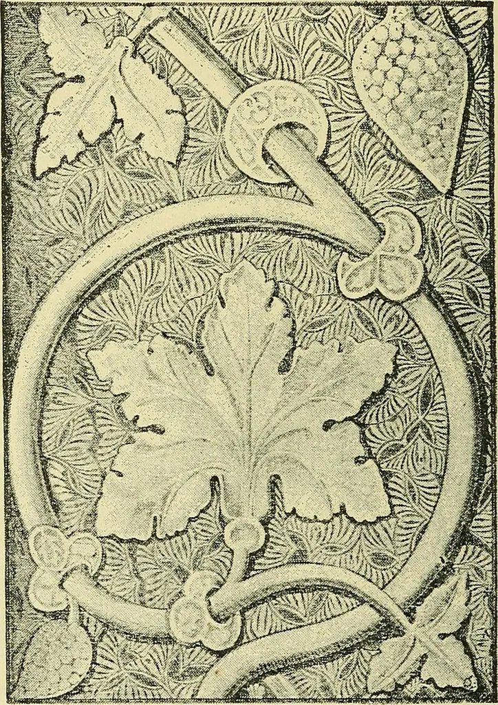 An illustration from Nature in ornament; an enquiry into the natural element in ornamental design & a survey of the ornamental treatment of natural forms, 1902, leaf 249
