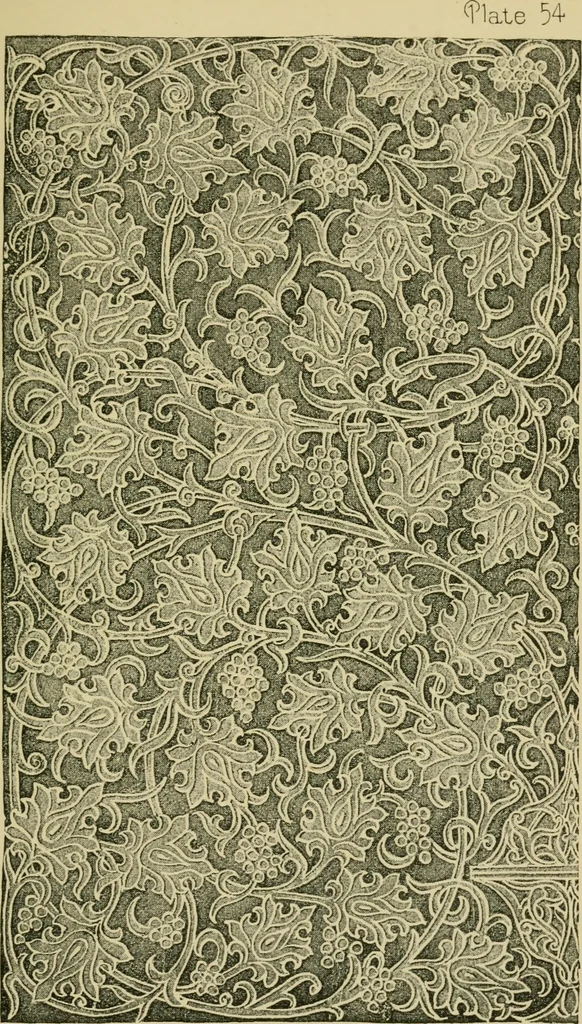 An illustration from Nature in ornament; an enquiry into the natural element in ornamental design & a survey of the ornamental treatment of natural forms, 1902, leaf 250