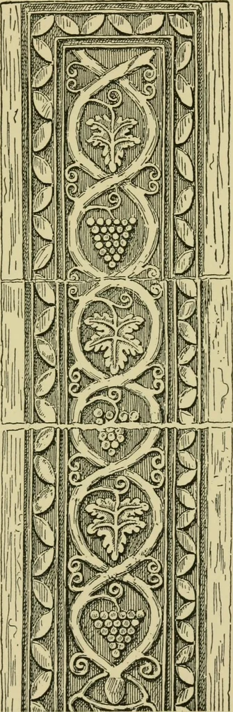 An illustration from Nature in ornament; an enquiry into the natural element in ornamental design & a survey of the ornamental treatment of natural forms, 1902, leaf 252