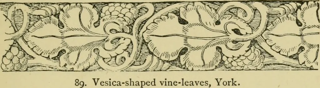 An illustration from Nature in ornament; an enquiry into the natural element in ornamental design & a survey of the ornamental treatment of natural forms, 1902, leaf 260