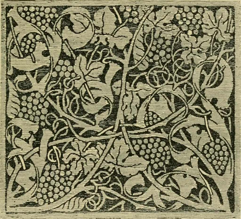 An illustration from Nature in ornament; an enquiry into the natural element in ornamental design & a survey of the ornamental treatment of natural forms, 1902, leaf 264