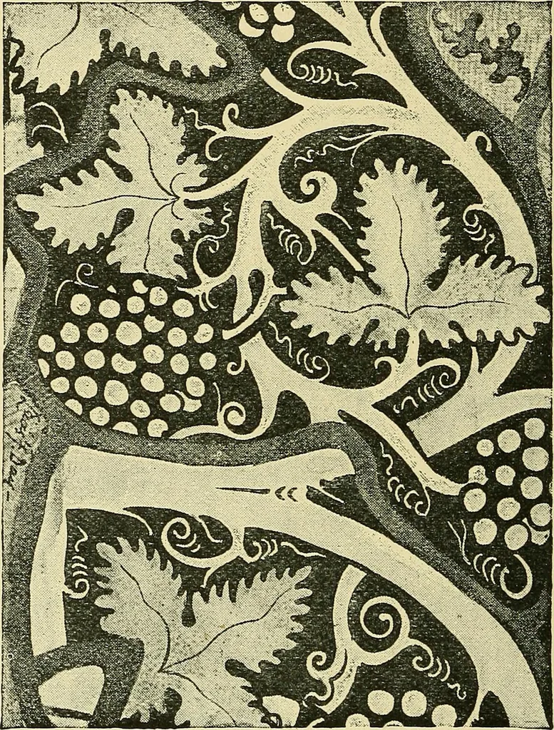 An illustration from Nature in ornament; an enquiry into the natural element in ornamental design & a survey of the ornamental treatment of natural forms, 1902, leaf 273