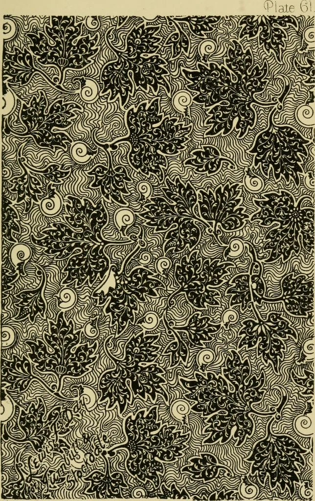An illustration from Nature in ornament; an enquiry into the natural element in ornamental design & a survey of the ornamental treatment of natural forms, 1902, leaf 278