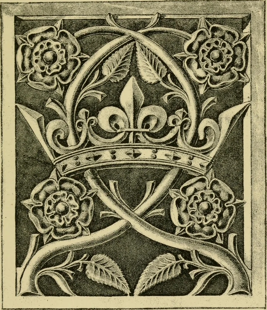 An illustration from Nature in ornament; an enquiry into the natural element in ornamental design & a survey of the ornamental treatment of natural forms, 1902, leaf 284