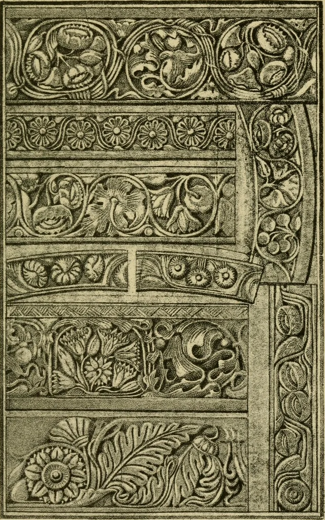 An illustration from Nature in ornament; an enquiry into the natural element in ornamental design & a survey of the ornamental treatment of natural forms, 1902, leaf 294