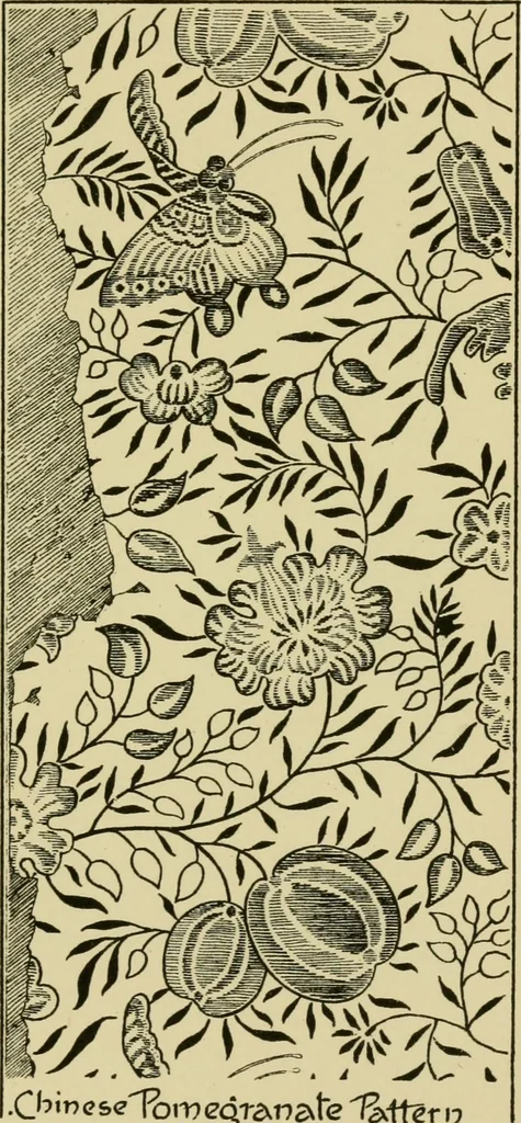 An illustration from Nature in ornament; an enquiry into the natural element in ornamental design & a survey of the ornamental treatment of natural forms, 1902, leaf 314