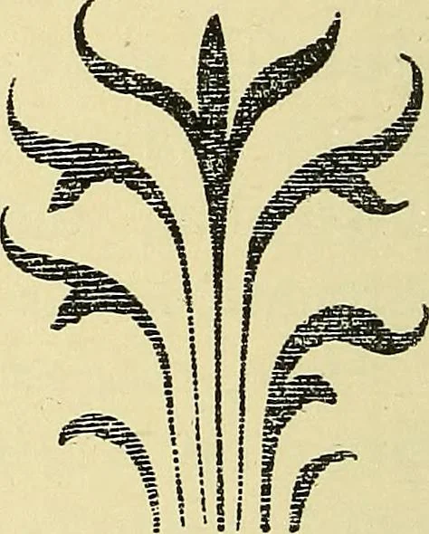 An illustration from Nature in ornament; an enquiry into the natural element in ornamental design & a survey of the ornamental treatment of natural forms, 1902, leaf 357