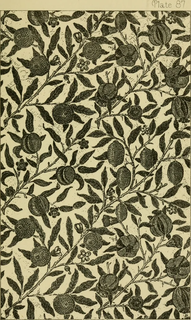 An illustration from Nature in ornament; an enquiry into the natural element in ornamental design & a survey of the ornamental treatment of natural forms, 1902, leaf 370