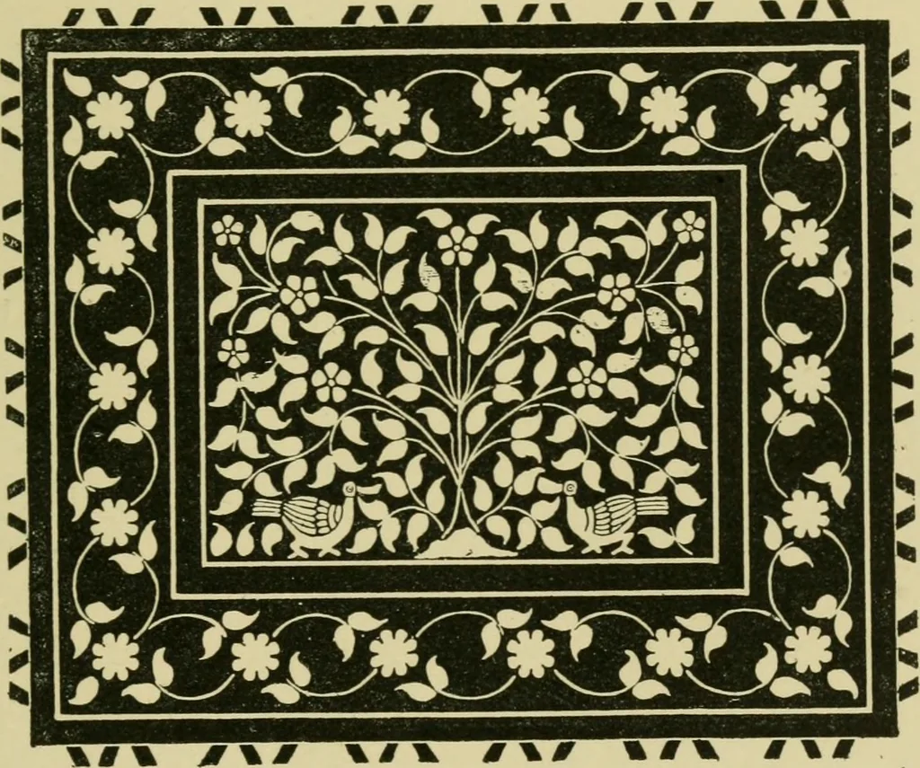 An illustration from Nature in ornament; an enquiry into the natural element in ornamental design & a survey of the ornamental treatment of natural forms, 1902, leaf 372