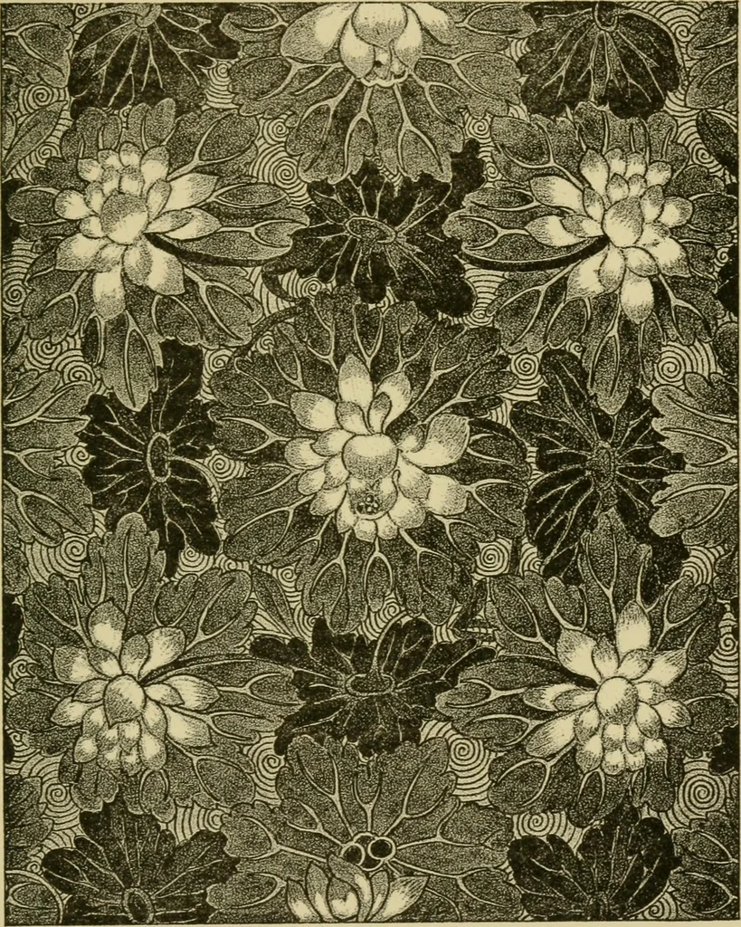 An illustration from Nature in ornament; an enquiry into the natural element in ornamental design & a survey of the ornamental treatment of natural forms, 1902, leaf 374