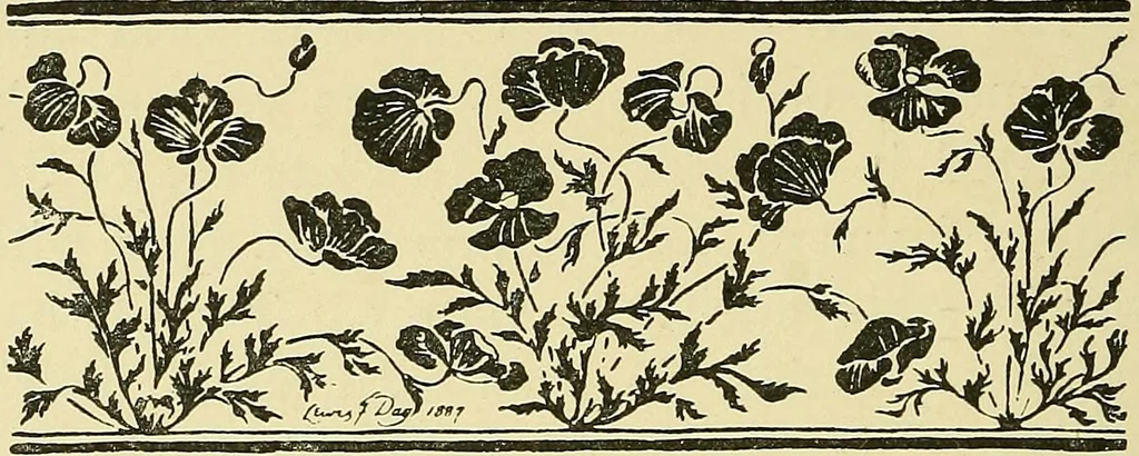 An illustration from Nature in ornament; an enquiry into the natural element in ornamental design & a survey of the ornamental treatment of natural forms, 1902, leaf 377