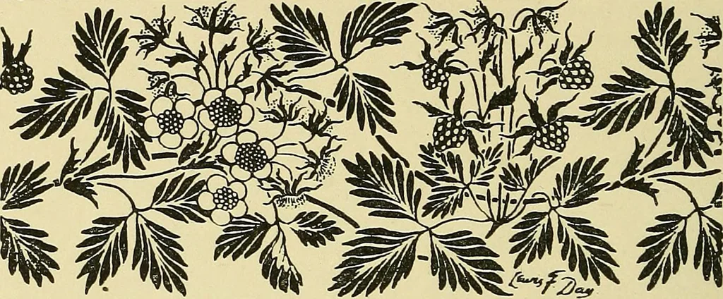 An illustration from Nature in ornament; an enquiry into the natural element in ornamental design & a survey of the ornamental treatment of natural forms, 1902, leaf 381