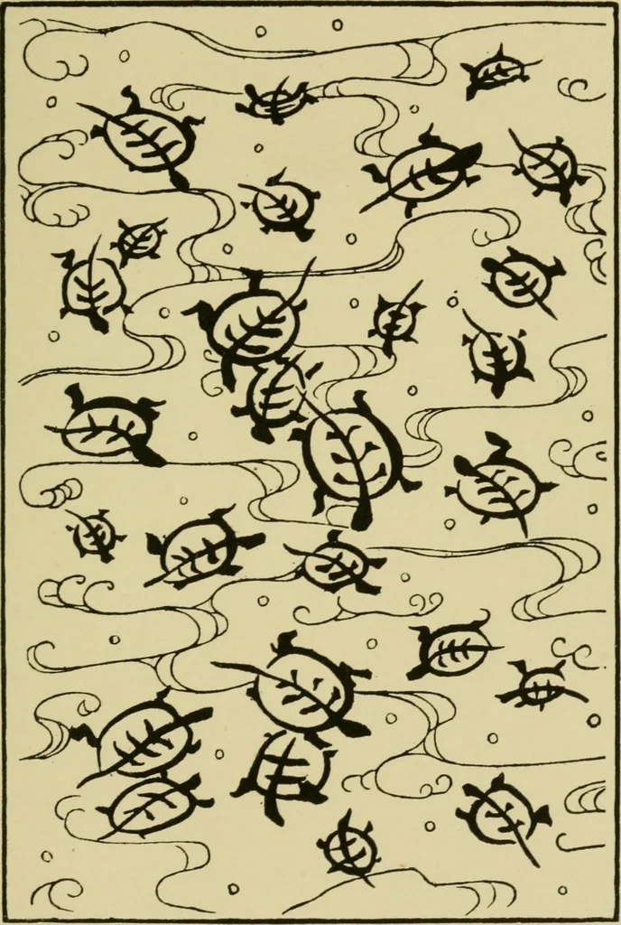 An illustration from Nature in ornament; an enquiry into the natural element in ornamental design & a survey of the ornamental treatment of natural forms, 1902, leaf 394