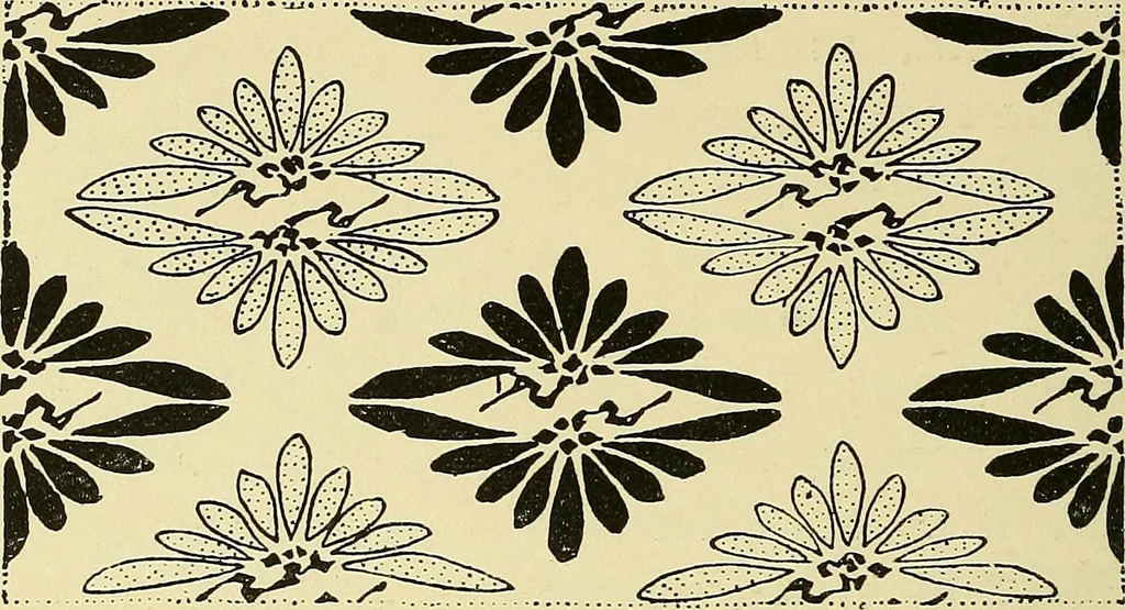 An illustration from Nature in ornament; an enquiry into the natural element in ornamental design & a survey of the ornamental treatment of natural forms, 1902, leaf 397
