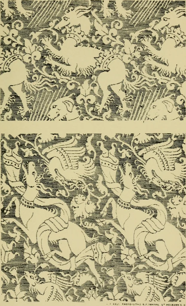 An illustration from Nature in ornament; an enquiry into the natural element in ornamental design & a survey of the ornamental treatment of natural forms, 1902, leaf 402