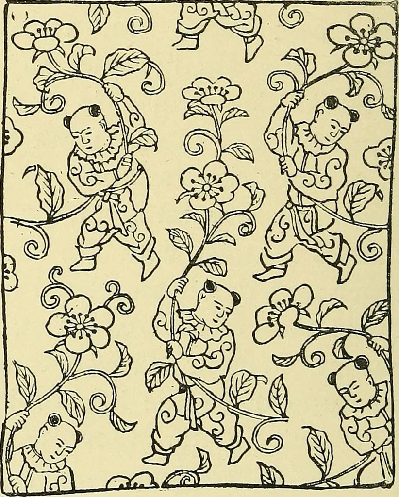 An illustration from Nature in ornament; an enquiry into the natural element in ornamental design & a survey of the ornamental treatment of natural forms, 1902, leaf 405