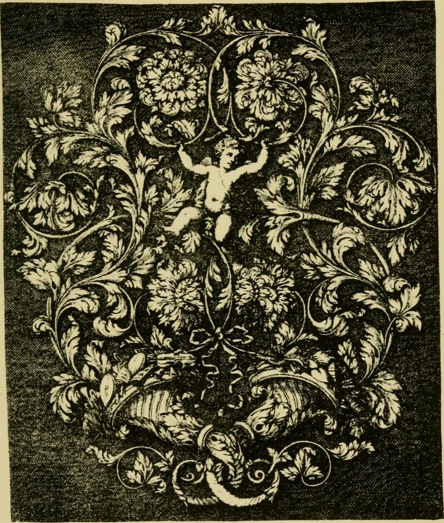 An illustration from Nature in ornament; an enquiry into the natural element in ornamental design & a survey of the ornamental treatment of natural forms, 1902, leaf 420