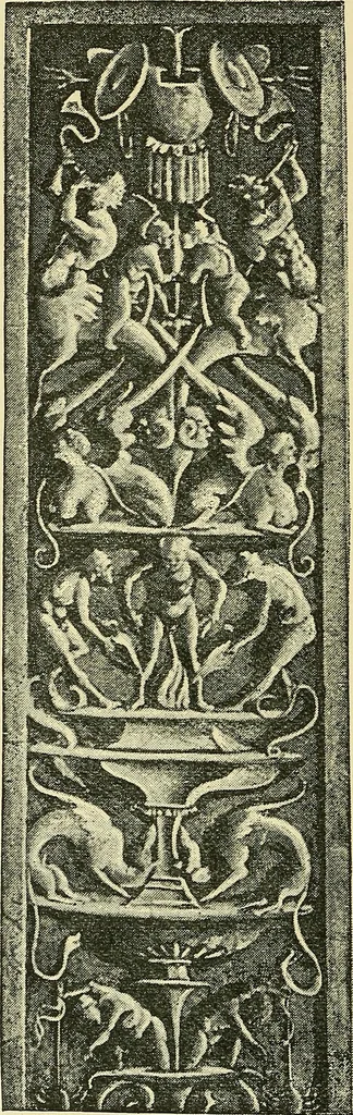 An illustration from Nature in ornament; an enquiry into the natural element in ornamental design & a survey of the ornamental treatment of natural forms, 1902, leaf 435