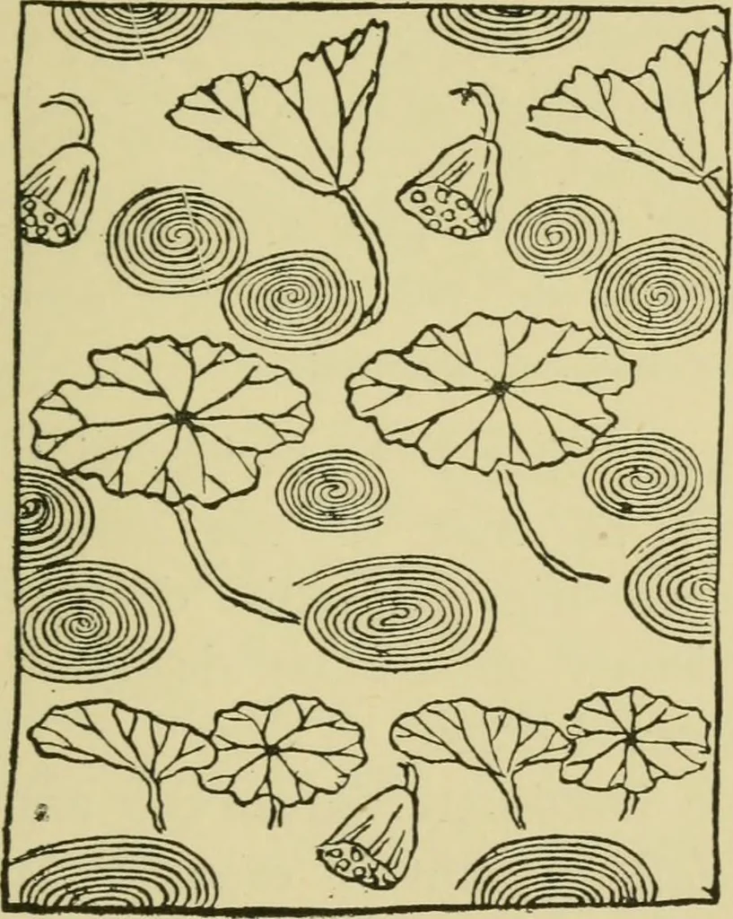 An illustration from Nature in ornament; an enquiry into the natural element in ornamental design & a survey of the ornamental treatment of natural forms, 1902, leaf 466